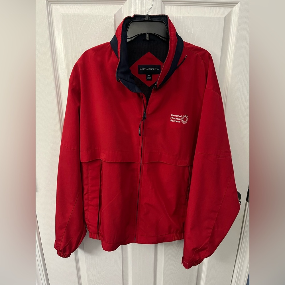 NWOT Port Authority red size XL jacket
